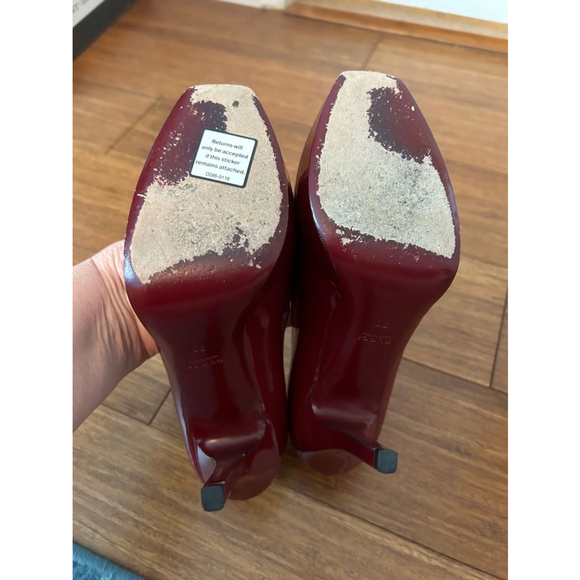Gucci Vernice Crystal Cherry Gloss Size 36 - Picture 6 of 10